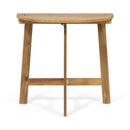 Outdoor Half Round Folding Acacia Wood Bistro Table by HouseOfZazla