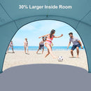 Gorich Beach Tent Sun Shelter with UPF50+ UV Protection for 3/4-5/6-7 Person, Lightweight & Portable Beach Shade Canopy with 2 Zippered Doors, Easy Setup Family Beach Umbrella by TinyTreasures Baby Boutique