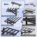 2-Pack 1x4ft Heavy Duty Garage Shelving, 1' x 4' Garage Wall Shelving Wall Mounted (2pack-1x4ft) by GreenHaven Gardens