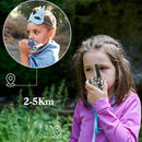 QNIGLO Camping Walkie Talkies for Kids Rechargeable, Camo Kids Walkie Talkies for Boys Girls fit Outdoor Adventure Game Spy Gear Hiking, Army Police Toys for 3 4 5 6-12 Year Old by TinyTreasures Baby Boutique
