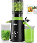 Juicer Machines, ECOSELF 4.35" Large Feed Chute for Family Needs, Professional Hands Free Cold Press Juicer For Whole Fruits & Vegetables, Self Feeding for Juice Extractor Machine, Easy to Clean by CozyNest Decor