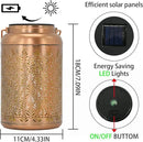 2 Pack Solar Lanterns Outdoor Waterproof - Birthday Gifts for Women, Men, Mom, Solar Lights Outdoor Hanging Garden Decor for Outside, Patio, Outdoor, Yard, Lawn, Balcony Grass by GreenHaven Gardens