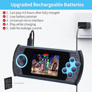 16 Bit Handheld Game for Kids Built-in 230 HD Classic Retro Video Games USB Rechargeable 3.0 Inch Childrens Travel Electronics Toys Portable Gaming Player System Gift for Boys Girls Ages 4-8-12 by TinyTreasures Baby Boutique