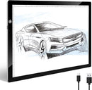 KIVOTAC A3 Tracing Light up Box,LED Light Pad Ultra-Thin USB Powered Brightness Dimmable LED Tracing Board for Drawing, Weeding Vinyl, Diamond Art, Sketching and Animation by TinyTreasures Baby Boutique