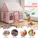 INFANS Kids Play Tent with Washable Mat Star Light Windows, Anti-Trip Large Playhouse Toys for Children Boys Girls, Indoor Outdoor Princess Tents Castle for Toddlers (Pink) by TinyTreasures Baby Boutique