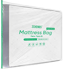 ZCHENBS® – Mattress Bags for Moving and Storage,Mattress Bag with Zippers,5 Mil Ultra-Thick Bed Bag,Waterproof,Anti-Tear,Heavy-Duty Mattress bag (Tansparent/Green, Green-King/California King-(1 Pack)) by TinyTreasures Baby Boutique