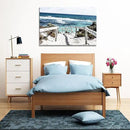 DZL Art S74281 Rottnest Island Beach Seascape Painting Sea Nature Pictures Wall Art Canvas Prints Painting Ready to Hang for Living Room Bedroom Decor Office Wall Decor Home Decoration by CozyNest Decor