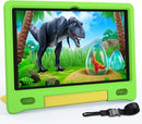Tablet for Kids 10.1 inch Android 14, 8GB+64GB(TF 1TB) 6000mAh Kids Tablet WiFi6 Parental Control,Face Unlock, 1280 * 800 HD Screen - Green by TinyTreasures Baby Boutique