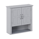 Multi Functional Wall Mounted Cabinet With Adjustable Shelves For Bathroom