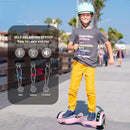 Scooter, Bluetooth & Corlorful LED Lights, Gifts for Kids & Adults & Girls & Boys, for All Ages by TinyTreasures Baby Boutique