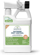 Wondercide - Outdoor Pest Control Spray with Natural Essential Oils - Mosquito, Ant, Insect Repellent, Treatment, Killer - Safe Around Pets Kids 32 oz by GreenHaven Gardens