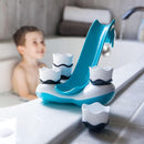 Fat Brain Toys Waddle Bobbers, Kids Bath Toys, Bath Time Fun Playset with Floating Penguins by TinyTreasures Baby Boutique