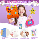 DUOROUBAO 8-in-1 Sewing Kit for Kids, Unicorn Kids Sewing Kits for Ages 5-10 Girls Beginner Easy to Do Craft Kits No Mess with Full Instructions My First Sewing Kit Birthday Christmas Gift for Girl by TinyTreasures Baby Boutique