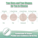 wegreeco Nursing Breast Pads (14 Pack) + Laundry Bag & Travel Storage Bag, 4.7 inch - Washable & Reusable Breastfeeding Nursing Pads (Rose Gold, Large, Contoured Shape) by TinyTreasures Baby Boutique
