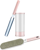 Double Sided Self-Cleaning Pet Hair Remover for Laundry, Dog Hair Remover, Cat Hair Remover, Pet Lint Roller Brush, Magic Cleaner Brush, Lint Brush Clothes, Pet Lint Brush A (Pink) by CozyNest Decor