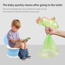 Travel Potty for Toddler, Portable and Foldable Toilet, Apply to Seat Emergency Toilet for Car, Camping, Outdoor, Indoor (blue, small) by TinyTreasures Baby Boutique