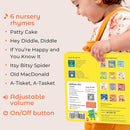 Cali's Books Patty Cake Nursery Rhymes. Interactive Books for 1 Year Old. Sound Book for Toddlers 1-3. Perfect 1 Year Old Girl Gifts - Musical Book for Toddlers - 6 Favorite Songs by TinyTreasures Baby Boutique