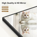 40x48inch Black Bathroom Mirror, Black Rectangle Mirror with Frame, Large Rectangular Wall Mirrors for Bathroom, Living Room, Hair Salon, Big Farmhouse Mirror Hang Horizontal/Vertical by CozyNest Decor