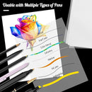 120 Sheets 8.5”x 11” Tracing Paper for Drawing Pad Book Sketchbook Coloring Painting, 25 lb/41gsm, Loose Translucent Vellum Paper Trace Tracing Paper for Sketching, Overlaying by TinyTreasures Baby Boutique
