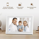 10.1" Digital Calendar Chore Chart – 1080P Full HD Interactive Touchscreen, Smart Family Planner, Hearth Display Digital Wall & Desk Mountable for Seamless Scheduling by TinyTreasures Baby Boutique