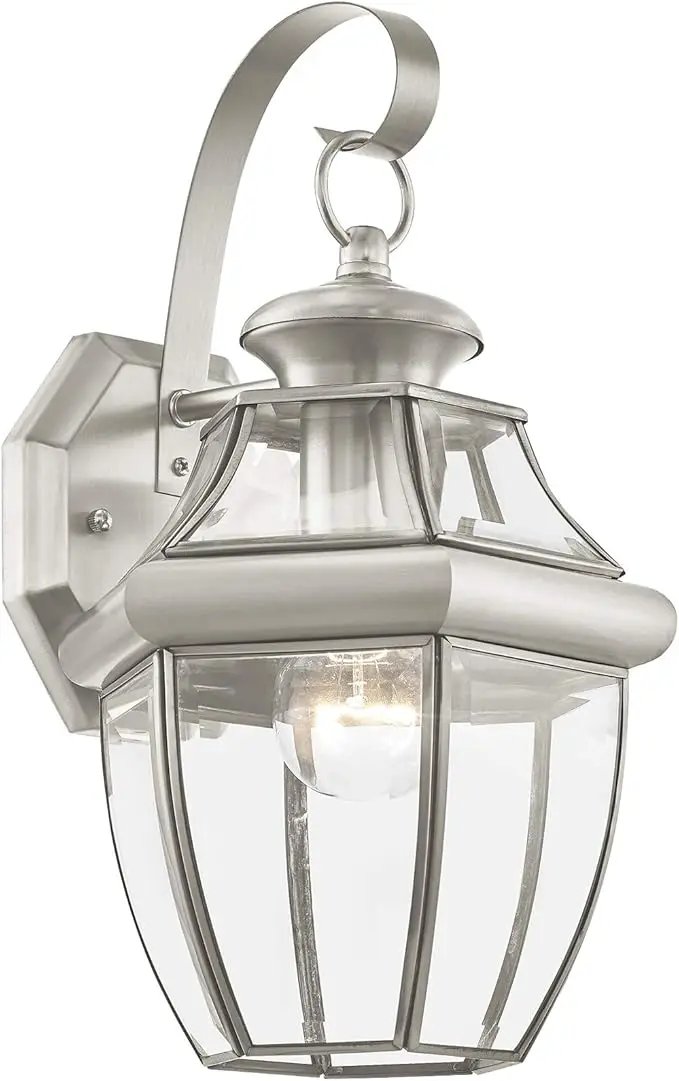 Livex Lighting 2151-03 Outdoor Lighting, 13" x 8.5" x 8.5", White, photo 4 of 10