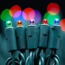200 Count Multicolor Wide Angle LED Christmas Lights, 66 ft Green Wire UL Certified Commercial Grade 5mm Holiday String Light Set (Multicolor) by CozyNest Decor