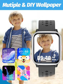 Kids Smart Watch Girls Boys, SmartWatch for Kids Smart Watch Gifts for 4-16 Years Old with Sleep Mode 19 Sports Mode Pedometer Birthday Gift for Boys Girls by TinyTreasures Baby Boutique