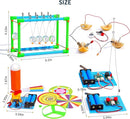 4 Set STEM Science Kits for Kids Age 8-12, 7-in-1 Science Experiments Crafts Projects Electric Motor Building Kit 8-10 9-12, STEM Toys for 6 7 8 9 10 11 13 Year Old Boys Girls Classroom Activity Gift by TinyTreasures Baby Boutique