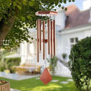 Small Wind Chimes for Outside, 28 Inches Wind Chimes Outdoor Tuned Soothing Melody, Sympathy Wind Chimes for Mom/Housewarming, Bronze Wind Chimes Outside Decoration. by CozyNest Decor