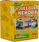 Menique Explore The World Memory Matching Game – Spanish Edition – 100 Cards (50 Pairs) with Iconic Landmarks, Country & Flag – Educational Geography Game in Spanish. by TinyTreasures Baby Boutique
