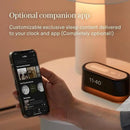 Loftie Alarm Clock with Sound Machine – Smart Alarm Clock with Light, White Noise, Bluetooth Speaker, Night Light Sound Machine, 100+ Sounds, Blackout Mode, No WiFi Mode, Optional Subscription - Steel by CozyNest Decor