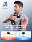 BOB AND BRAD X6 Pro Massage Gun Deep Tissue Percussion with Metal Head Therapy, Professional Muscle Massage Gun for Athletes, Electric Massager Gun for Pain Relief by CozyNest Decor
