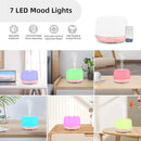 300ML Essential Oil Diffusesrs Remote Control, Aromatherapy Ultrasonic Diffuser, Cool Mist Aroma Humidfier Diffuser, 7 Color Changing LED Light, Auto-Off, Timer for Home, Room, Office, Kids.(Pink) by TinyTreasures Baby Boutique