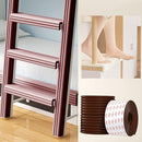 Bunk Bed Ladder Pads,Self-Adhesive Bunk Bed Ladder Cover Foam Padding,Traction Treads for Stair Steps,Soft Extra-Wide Edge Protector,Furniture 6.5 Ft Brown by TinyTreasures Baby Boutique