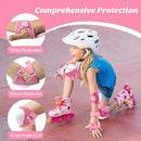 Knee Pads for Kids Knee Pads and Elbow Pads Toddler Protective Gear Set Kids Elbow Pads and Knee Pads for Girls Boys with Wrist Guards 3 in 1 for Skating Cycling Bike Rollerblading Scooter [Upgraded] by TinyTreasures Baby Boutique