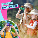 Girls Toys Age 3-7: LET'S GO! Compact Bird Watching Binoculars for Kids Ages 3 4 5 6 7 Year Old Girl Boy Gifts Idea Outside Travel Educational Toy for Kid Preschool Toddler Easter Stuffers by TinyTreasures Baby Boutique