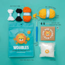 The Woobles Crochet Kit for Beginners - Easy Arts and Crafts Knitting & Crochet Animals Kit As Seen On Shark Tank - Sebastian The Lion by TinyTreasures Baby Boutique