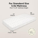 KeaBabies 2-Pack Organic Crib Sheets for Boys, Girls - 52x28 Fitted Crib Mattress Sheet Neutral, Breathable Jersey Cotton Cover for Baby Bed, Toddler Mattress, Soft & Cute Prints (Nordic) by TinyTreasures Baby Boutique