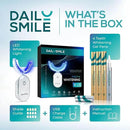 Teeth Whitening Kit with LED - Formulated for Sensitive Teeth, Hands-Free, Waterproof LED Light and 4 Gel Pens, Instant Results by CozyNest Decor