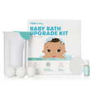 Frida Baby Baby Bath Upgrade Kit | Infant and Toddler Bath Essentials, Rinser Cup, Baby Bath Silicone Brush, Bath Bombs, Essential Oil Vapor Drops, white by TinyTreasures Baby Boutique
