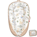 Baby Lounger - Breathable & Soft Baby Nest, Portable and Lightweight Tummy Time Lounger for Home and Travel, Ideal Newborn Babies Essentials Baby Shower Gifts by TinyTreasures Baby Boutique