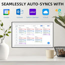15.6" Digital Calendar Wall Planner,Touchscreen Interactive Display for Family Schedules, Achievement Rewards, Meal Planning,Digital Picture Frame, FHD 1080p Wall-Mountable Home Hub by TinyTreasures Baby Boutique