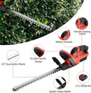 ALSO GO 22’’ Cordless Hedge Trimmer, 21V Electric Shrub Trimmer, Bush Trimmer Cordless with 3.0Ah Rechargeable Battery and Charger, Grass Cutter for Garden, Lawn by GreenHaven Gardens
