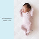 Newton Baby Crib Mattress and Toddler Bed - Waterproof - Ultra-Breathable Proven to Reduce Suffocation Risk, 100% Washable, Better Than Organic, 2-Stage Removable Cover, Deluxe 5.5" Thick - White by TinyTreasures Baby Boutique