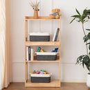 OIAHOMY 3 Pack Storage Baskets for Organizing, Woven Cotton Rope Basket for Shelves, Closet Organizer Bins with Handles, Rectangle Toy Organization, 13.78''×9.84''×5.5'', Black & White by TinyTreasures Baby Boutique