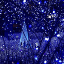 Toodour Solar Christmas Lights, 2 Packs Total 144ft 400 LED 8 Modes Solar String Lights, Waterproof Solar Outdoor Christmas Lights for Garden, Patio, Fence, Balcony, Christmas Tree Decor - Blue by GreenHaven Gardens