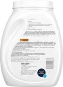 Amazon Basics Laundry Detergent Pods, 120 Pacs for 120 Medium Loads, Free & Clear, (Previously Solimo) (Pack of 2) by CozyNest Decor