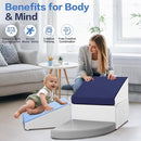 Sumbababy Climbing Foam Blocks for Toddlers: PU Leather Foam Blocks for Kids Active Play - Toddler Climbing Toys Indoor - Durable Playground Gym Preschool Toddler Toys for Boys and Girls by TinyTreasures Baby Boutique