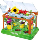 Kids Gardening Kit Greenhouse Growing Terrarium Kit Plant Growing Set Discovery Educational Gardening Gift for Boy & Girl by GreenHaven Gardens