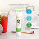 KidScents Slique Toothpaste by Young Living - 4 oz Tube - Gentle Dental Care for Kids - Premium Essential Oils - Citrus-Mint Flavor - Fights Plaque Removes Buildup and Stains - Fluoride and SLS Free by CozyNest Decor